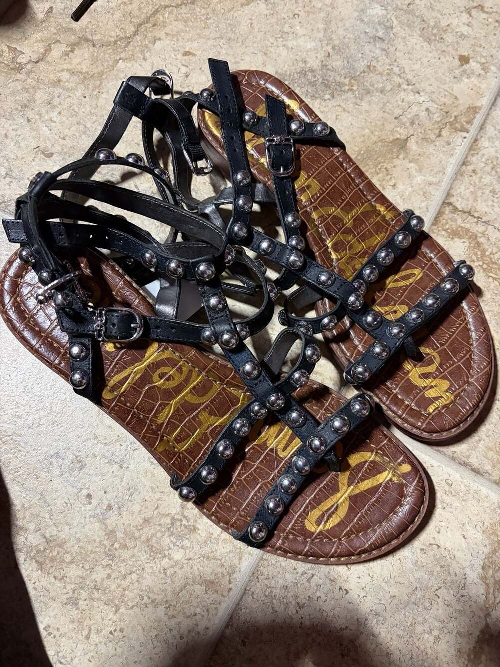 Sam Edelman Eavan Studded Gladiator Sandals